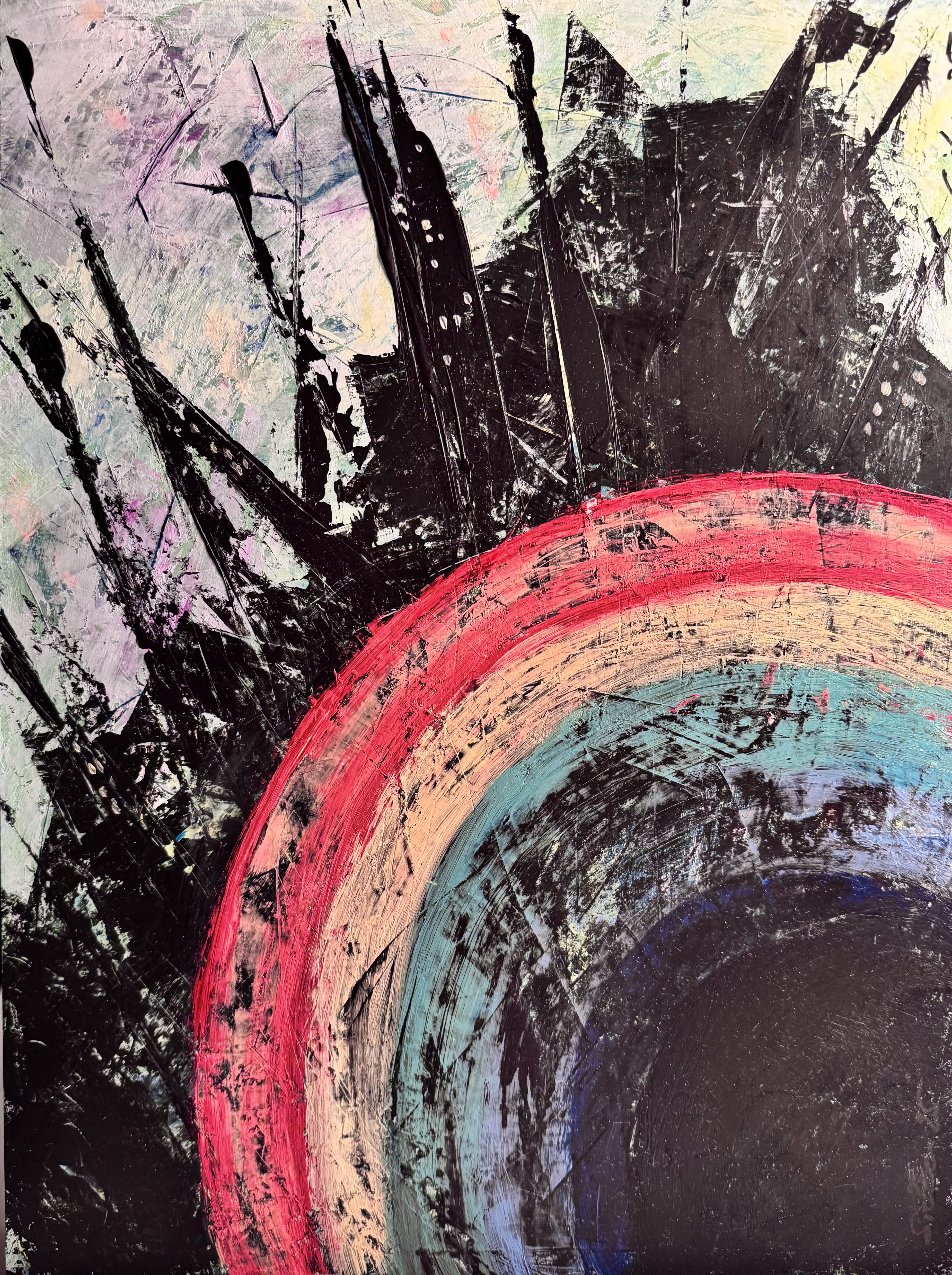 Kunstwerk: 1,5° C Erde